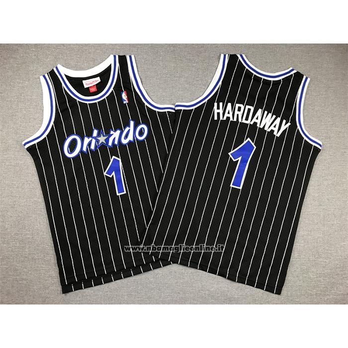 Maglia Bambino Orlando Magic Penny Hardaway #1 Mitchell & Ness 1994-95 Nero